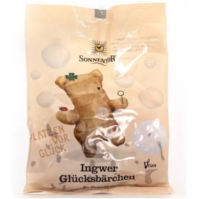Ursuleti de ghimbir bio 100g Sonnentor