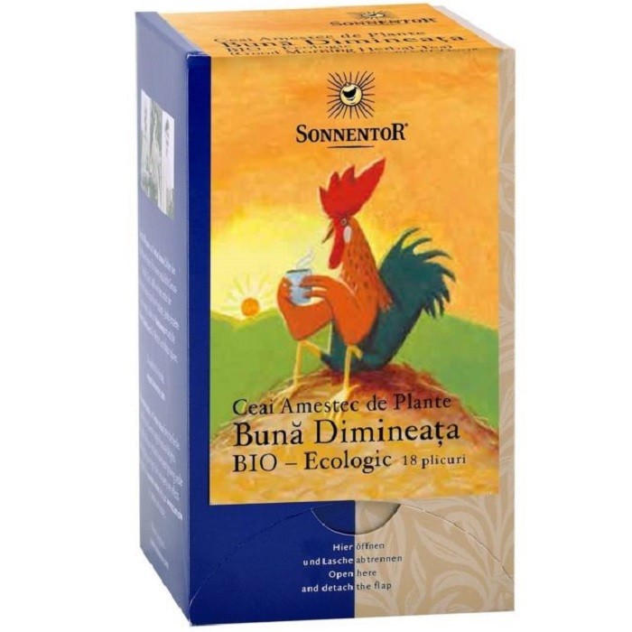 Ceai Buna dimineata bio 18 plicuri Sonnentor