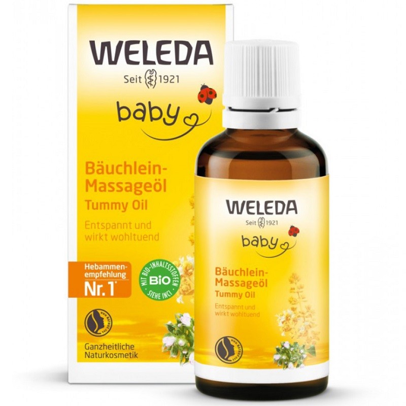Ulei pentru burtica bebelusului (calmeaza colicii) 50ml Weleda