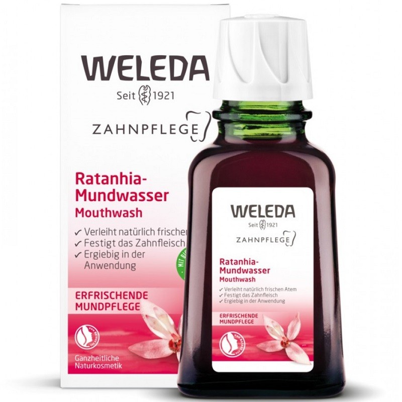 Apa de gura cu ratanhia (concentrat) 50ml Weleda