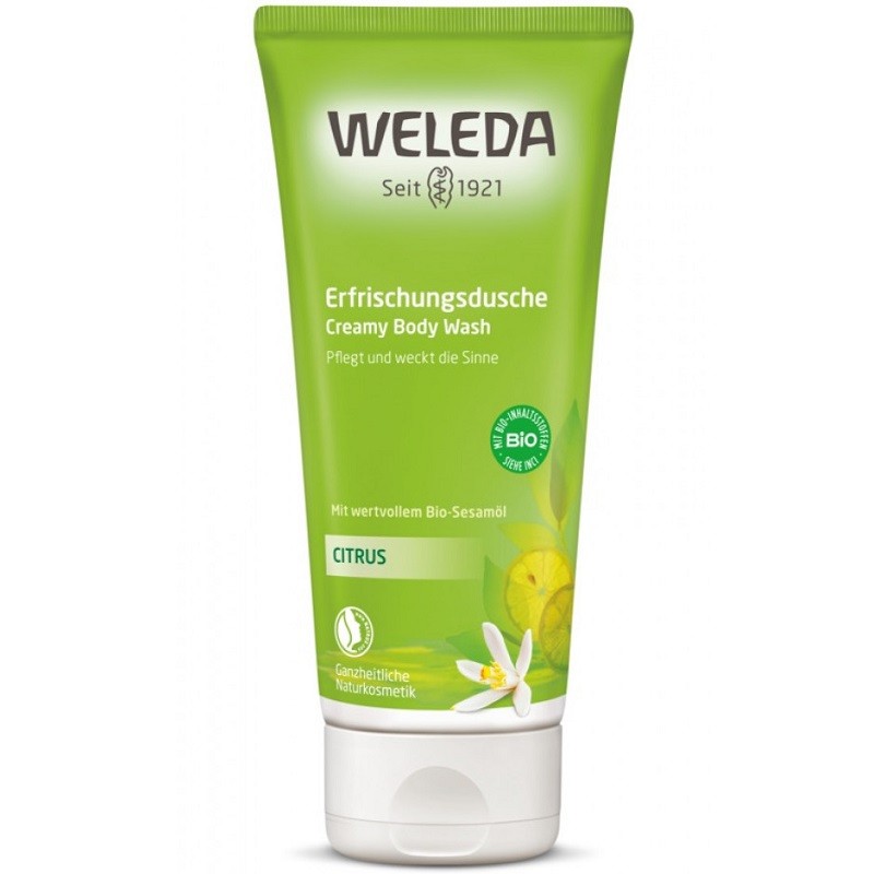 Lotiune de dus cu citrice 200ml Weleda