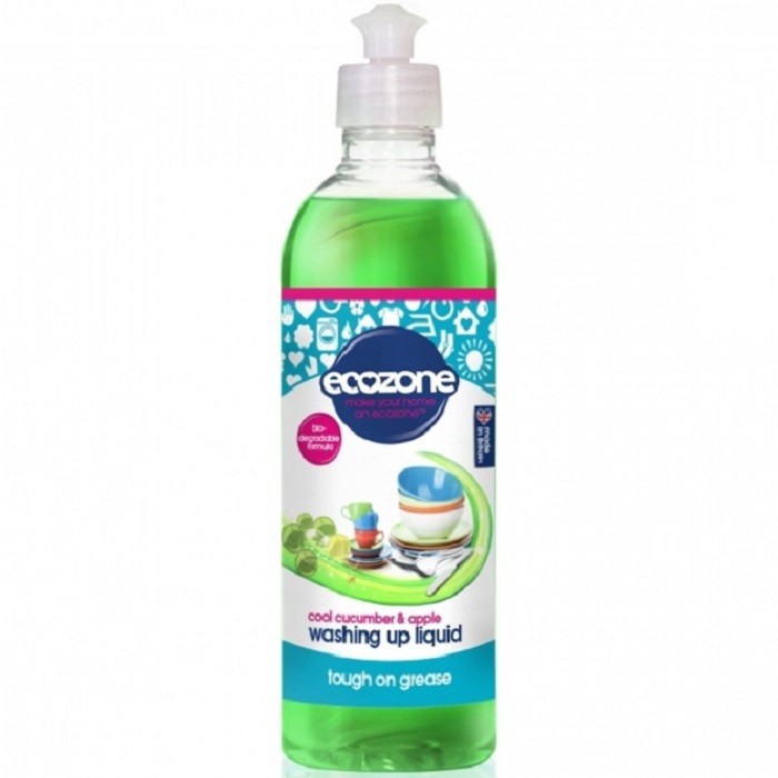 Solutie concentrata pt spalat vase cu castravete si mar 500ml Ecozone