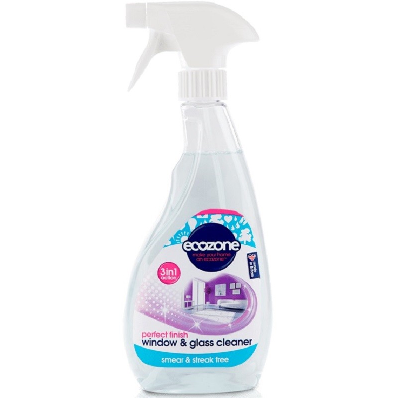 Solutie pentru curatat geamuri si sticla, ecologica 500ml Ecozone
