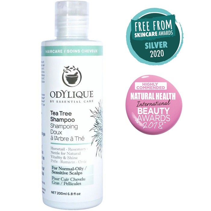 Sampon antimatreata cu tea tree si plante 200ml Odylique Organic