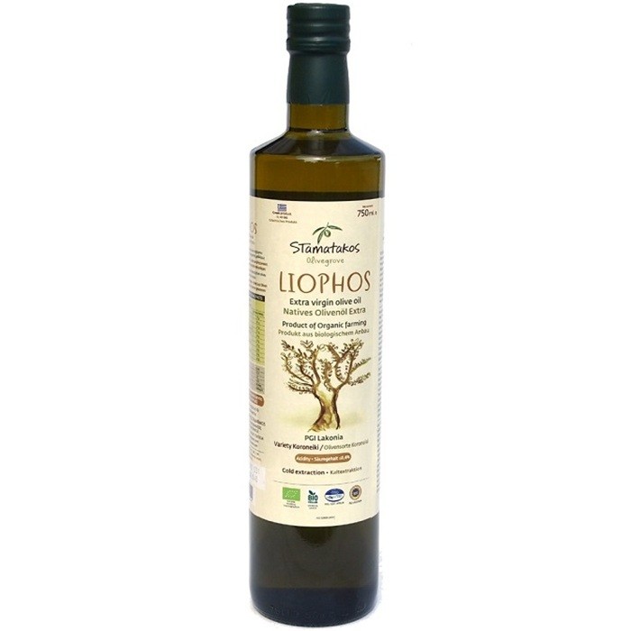 Ulei de masline extravirgin Liophos bio 750ml Stamatakos Grecia