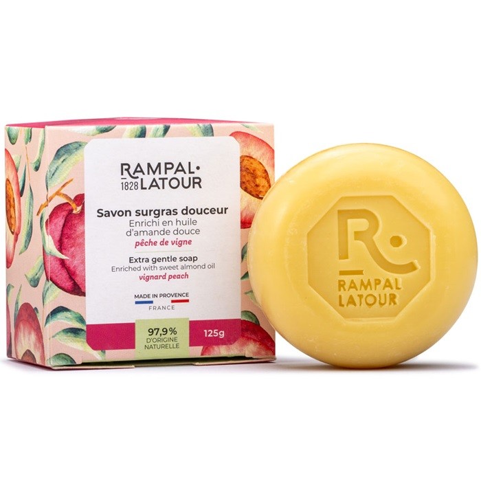 Sapun natural cu piersica 125g Rampal Latour