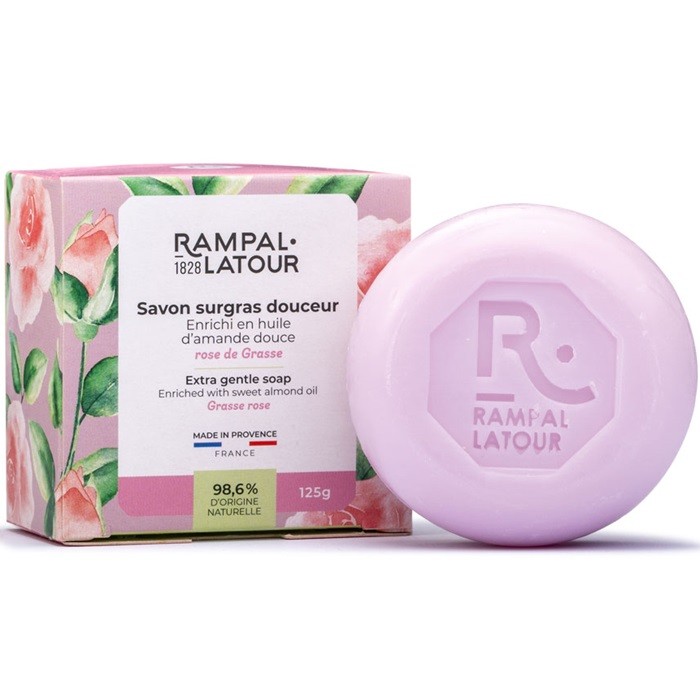 Sapun natural cu Trandafir de Grasse 125g Rampal Latour