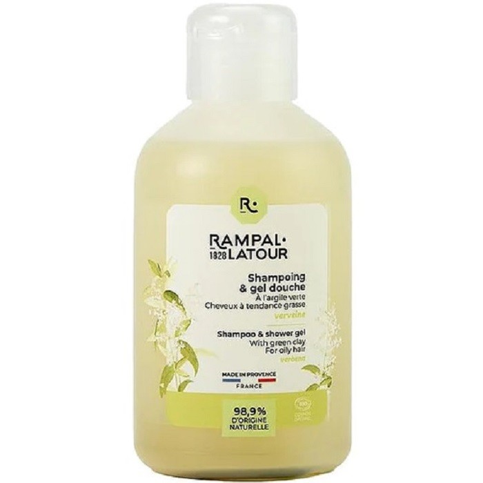 Gel de dus si sampon argila si verbina 250ml Rampal Latour