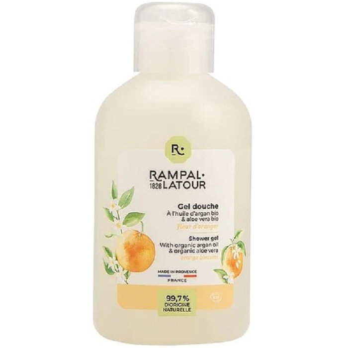 Gel de dus bio cu flori de portocal 250ml Rampal Latour