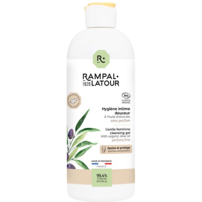 Gel organic pentru igiena intima fara parfum 500ml Rampal Latour