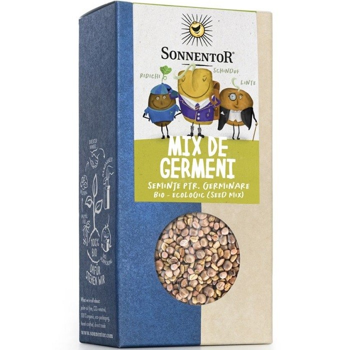 Mix de seminte bio pentru germinare 120g Sonnentor