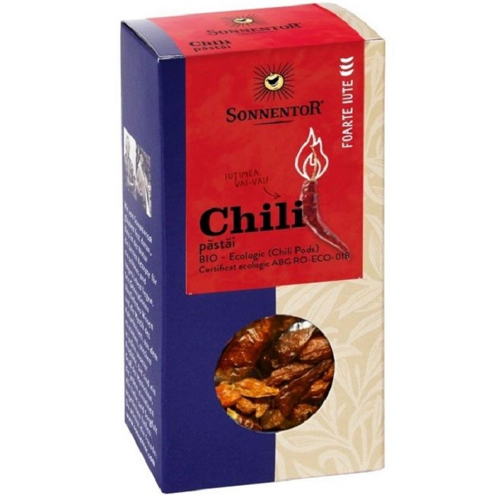 Chili intreg bio 25g Sonnentor