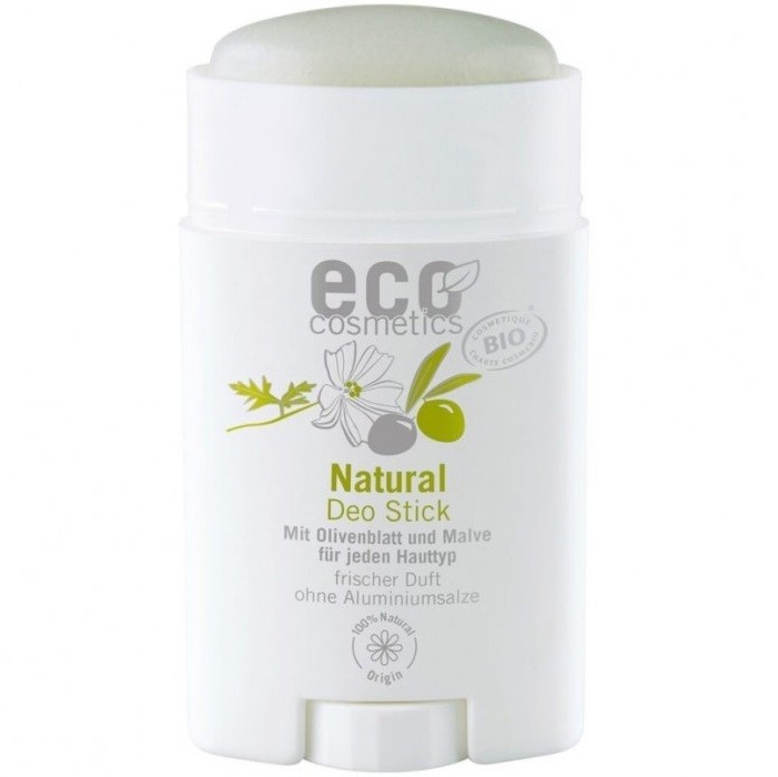 Deodorant stick cu nalba si frunze de maslin bio 50g Eco Cosmetics
