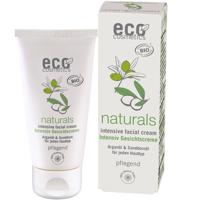Crema antirid bio cu ulei de argan si catina 50ml Eco Cosmetics