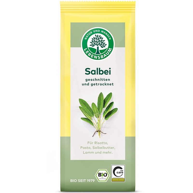 Frunze de salvie tocate bio 12,5g Lebensbaum