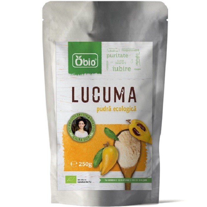 Lucuma pulbere bio 250g Obio