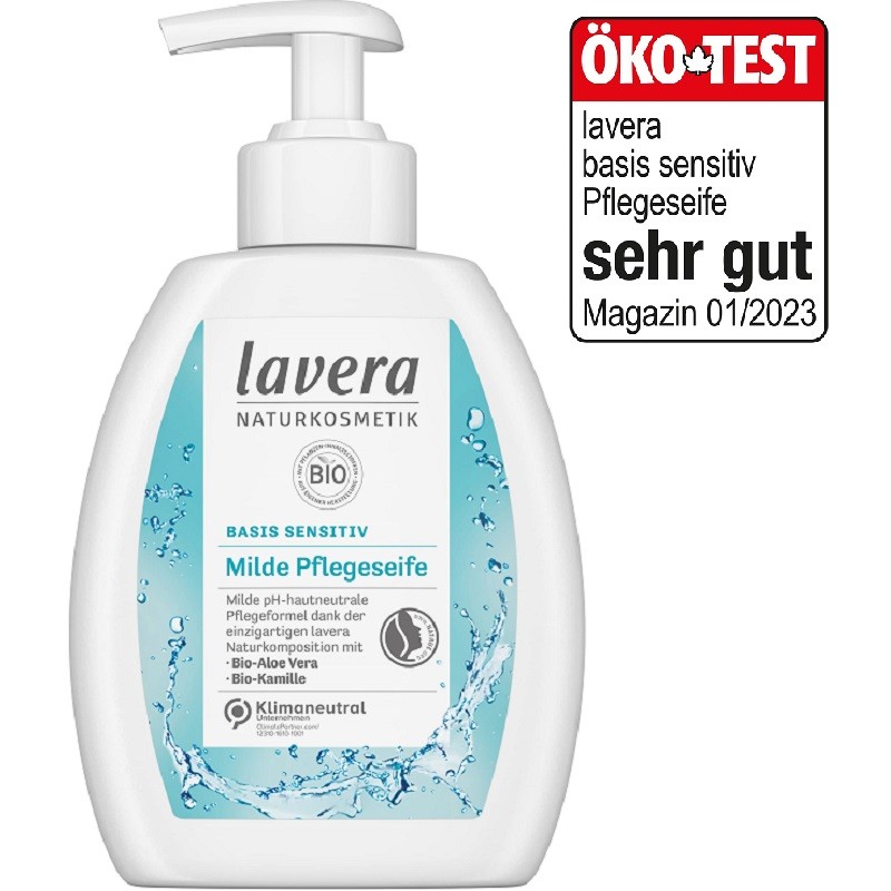 Sapun lichid delicat pentru intreaga familie bio sensitiv 250ml Lavera