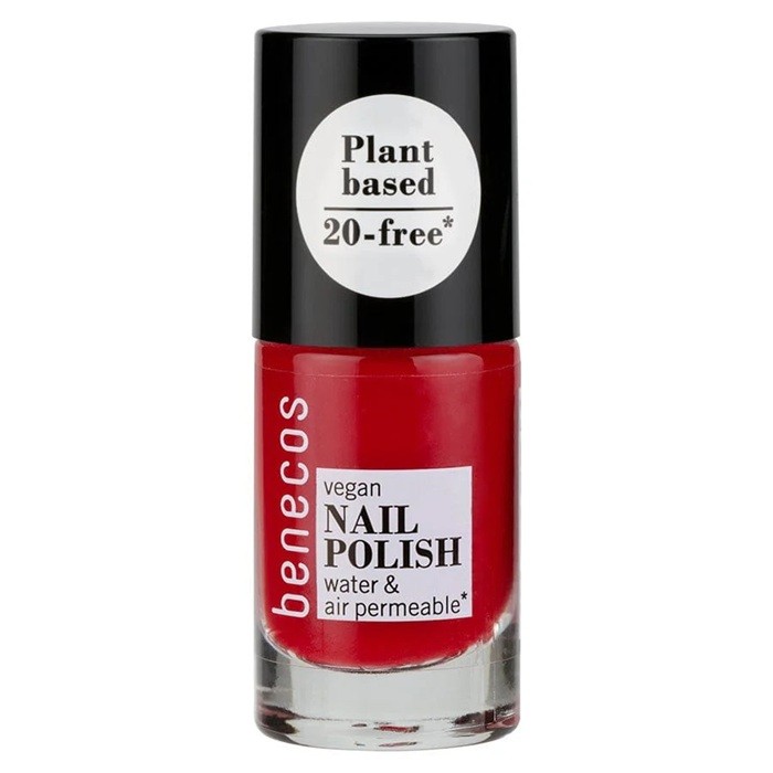 Lac de unghii Vintage Red, natural vegan 5ml Benecos