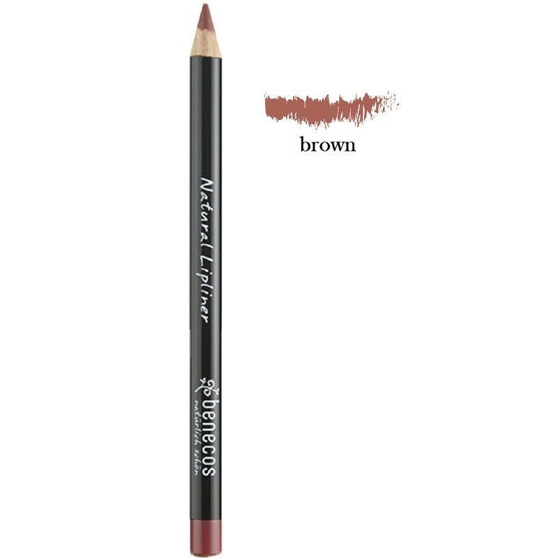 Creion bio contur buze Brown (Beige Rose) Natural Lipliner 1.13g Benecos