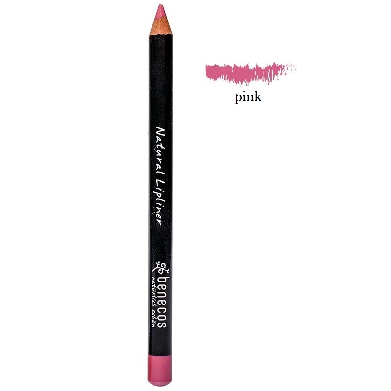 Creion bio contur buze Pink Natural Lipliner 1.13g Benecos