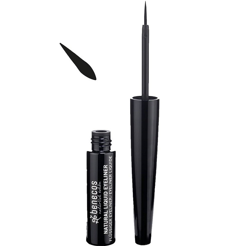 Tus negru pentru ochi, eyeliner natural 3ml Benecos