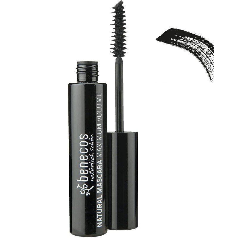 Rimel natural negru Maximum Volume Deep Black Mascara 6ml Benecos