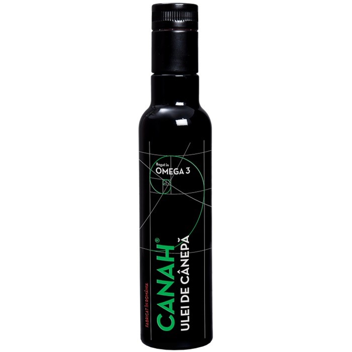 Ulei de canepa presat la rece 250ml Canah