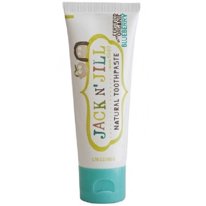 Pasta de dinti naturala pt copii, cu afine 50g Jack n Jill