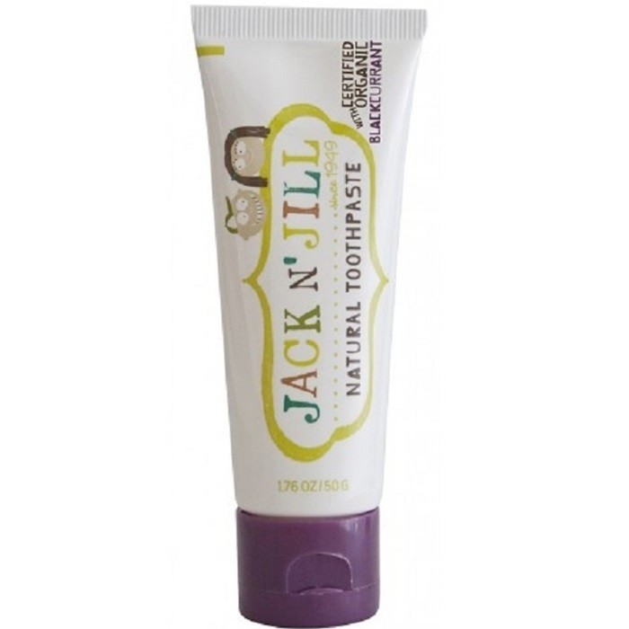 Pasta de dinti naturala pt copii, cu coacaze 50g Jack n Jill