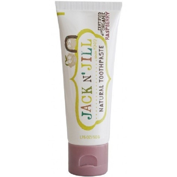Pasta de dinti naturala pt copii, cu zmeura 50ml Jack n Jill