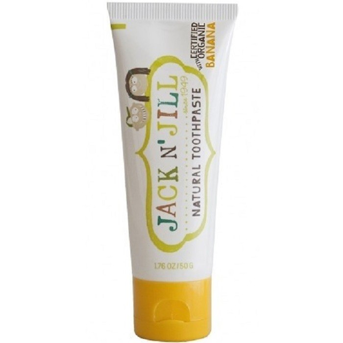 Pasta de dinti naturala pt copii, cu banane 50ml Jack n Jill