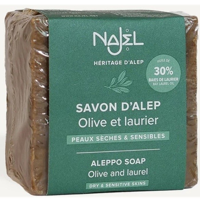 Sapun traditional de Alep cu 30% ulei de dafin 170g Najel