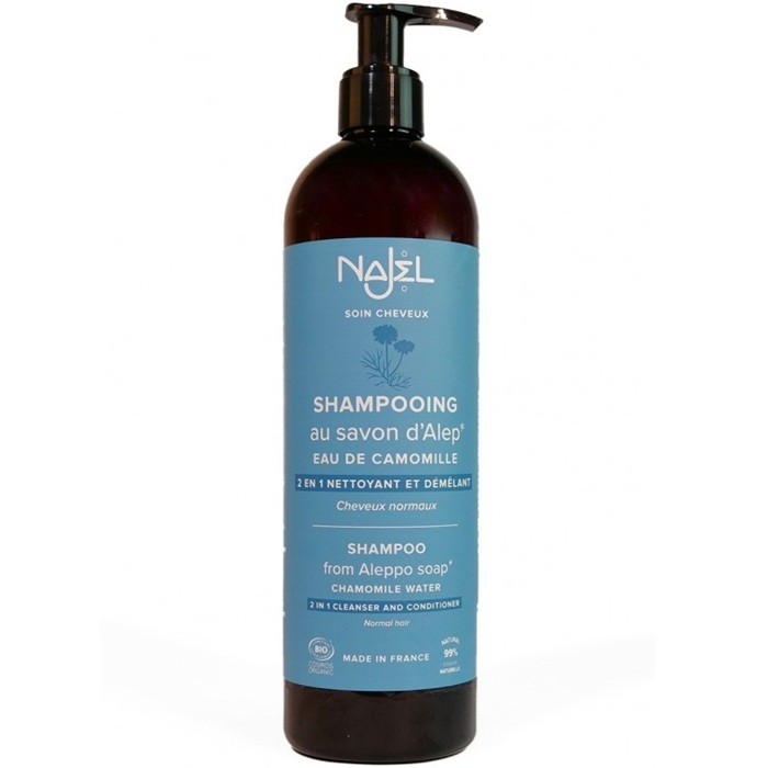 Sampon si balsam bio cu sapun Alep, par normal 500ml Najel