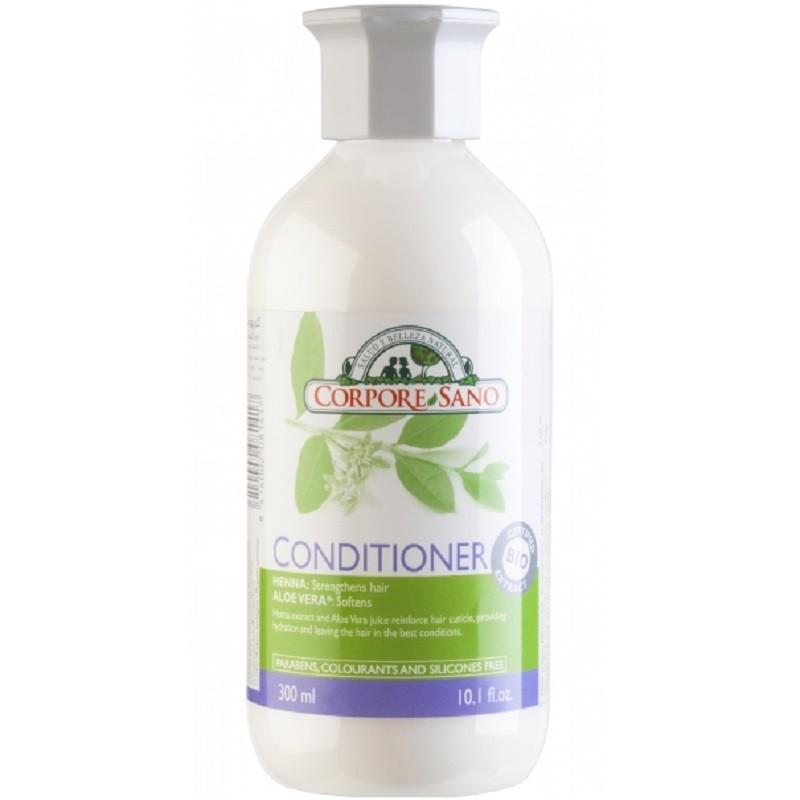 Balsam de par cu henna si aloe vera 300ml Corpore Sano