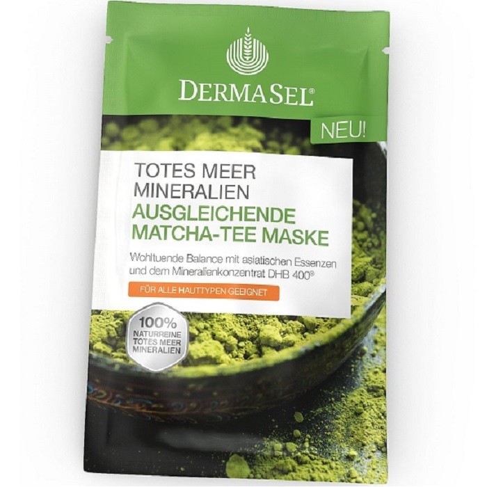 Masca faciala reechilibranta cu ceai Matcha 12ml Dermasel