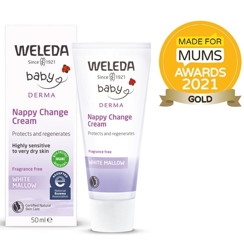 Crema de scutec cu nalba alba, piele hipersensibila 50ml Weleda