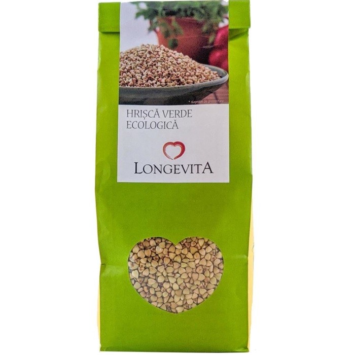 Hrisca verde integrala bio 500g Longevita
