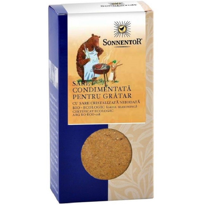 Sare condimentata pentru gratar 100g Sonnentor