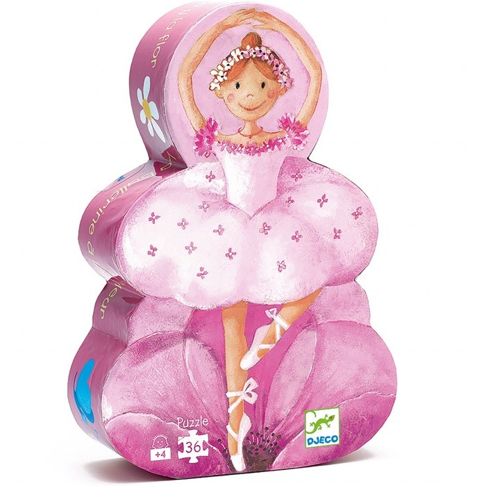 Puzzle Balerina Djeco, de la 4 ani