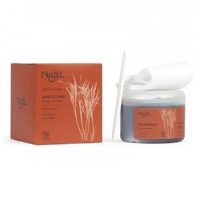 Kit de epilare cu ceara orientala din zahar bio 350g Najel