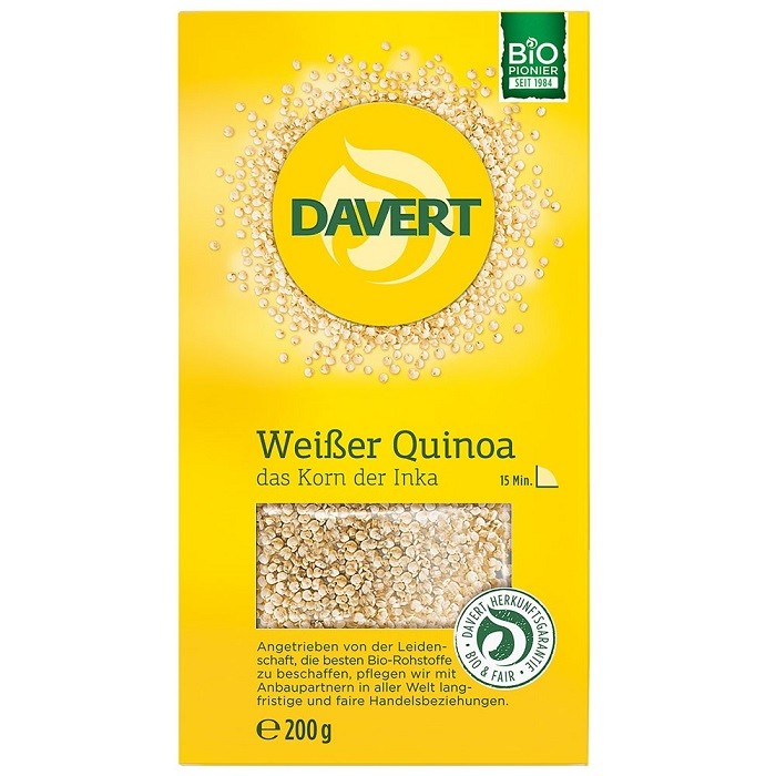 Quinoa alba bio 200g Davert