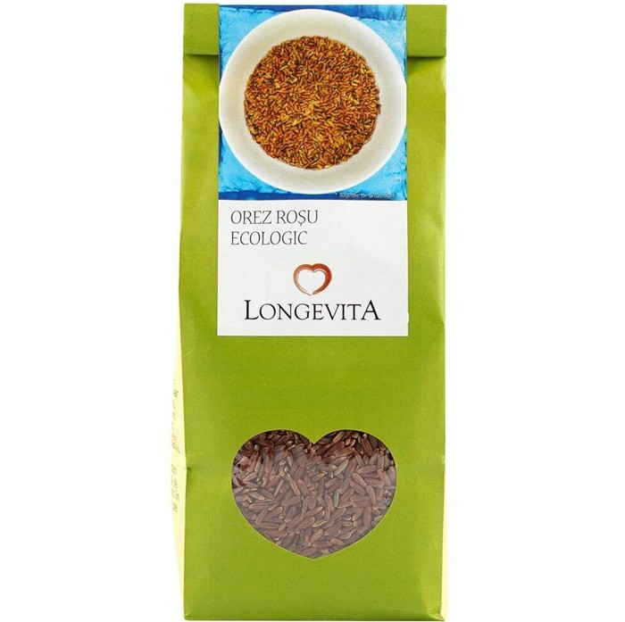 Orez rosu integral Eco 500g Longevita
