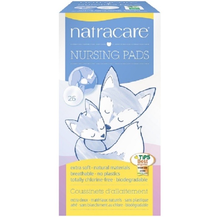 Tampoane din bumbac bio pentru sani 26 buc Natracare