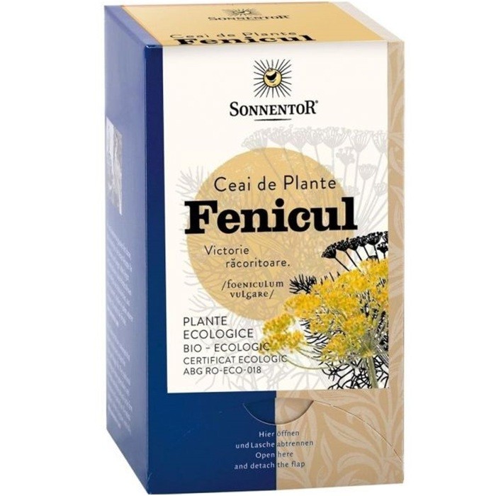 Ceai de fenicul, bio 18 plicuri Sonnentor