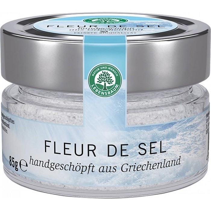 Flori de sare neiodata din Grecia 85g Lebensbaum