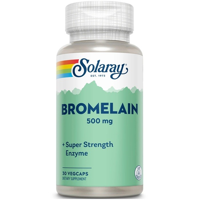 Bromelain (sustine digestia) 500mg 30 capsule vegetale Solaray