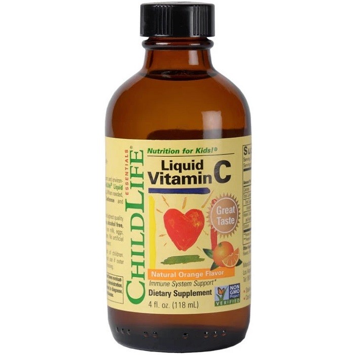 Vitamina C 250mg pt copii 118 ml (gust de portocale) Childlife Essentials