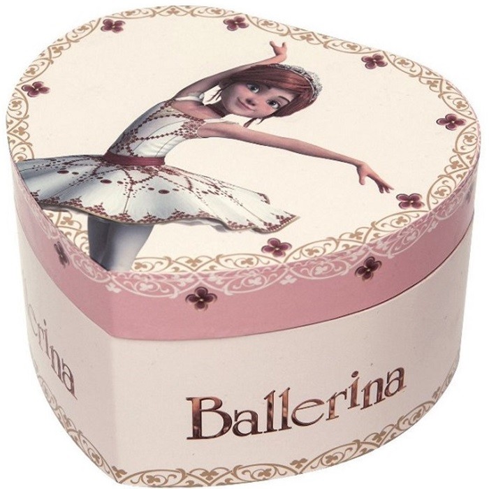 Cutie muzicala inima Balerina Trousselier