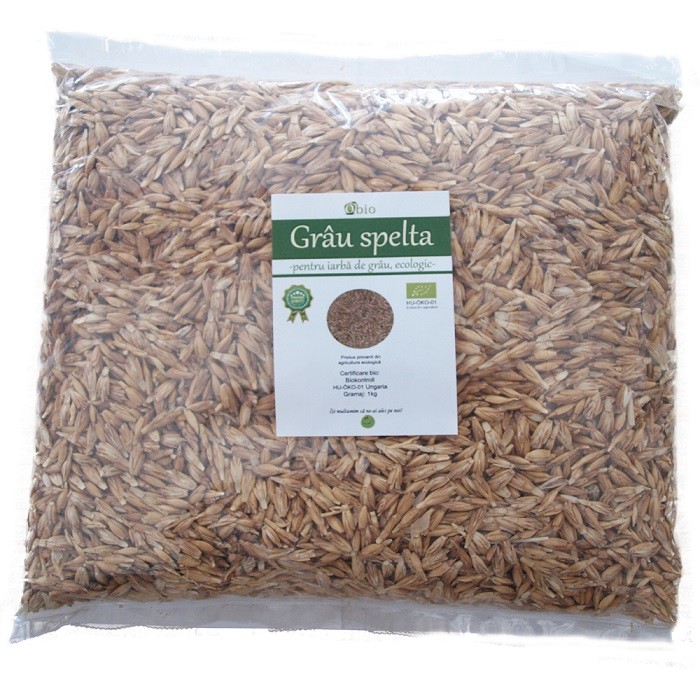 Grau spelta pentru iarba de grau bio 1kg Obio