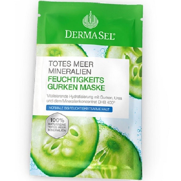 Masca faciala hidratanta cu castraveti 12ml Dermasel